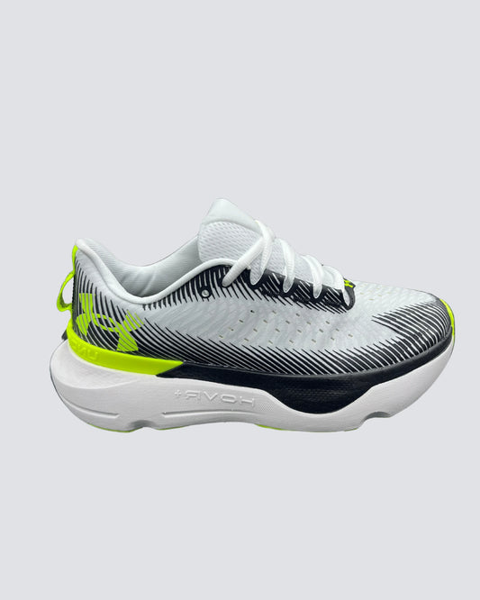UNDER ARMOUR INFINITE PRO GRIS VERDE HOMBRE