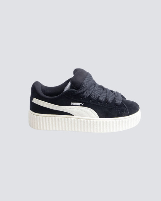 PUMA CREEPER PHATTY NEGRO BLANCO MUJER
