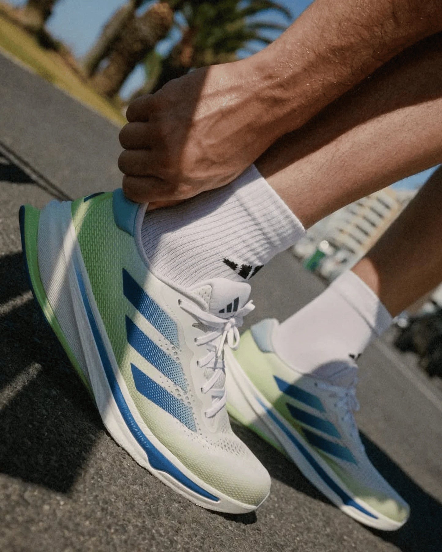 ADIDAS SUPERNOVA RISE VERDE HOMBRE