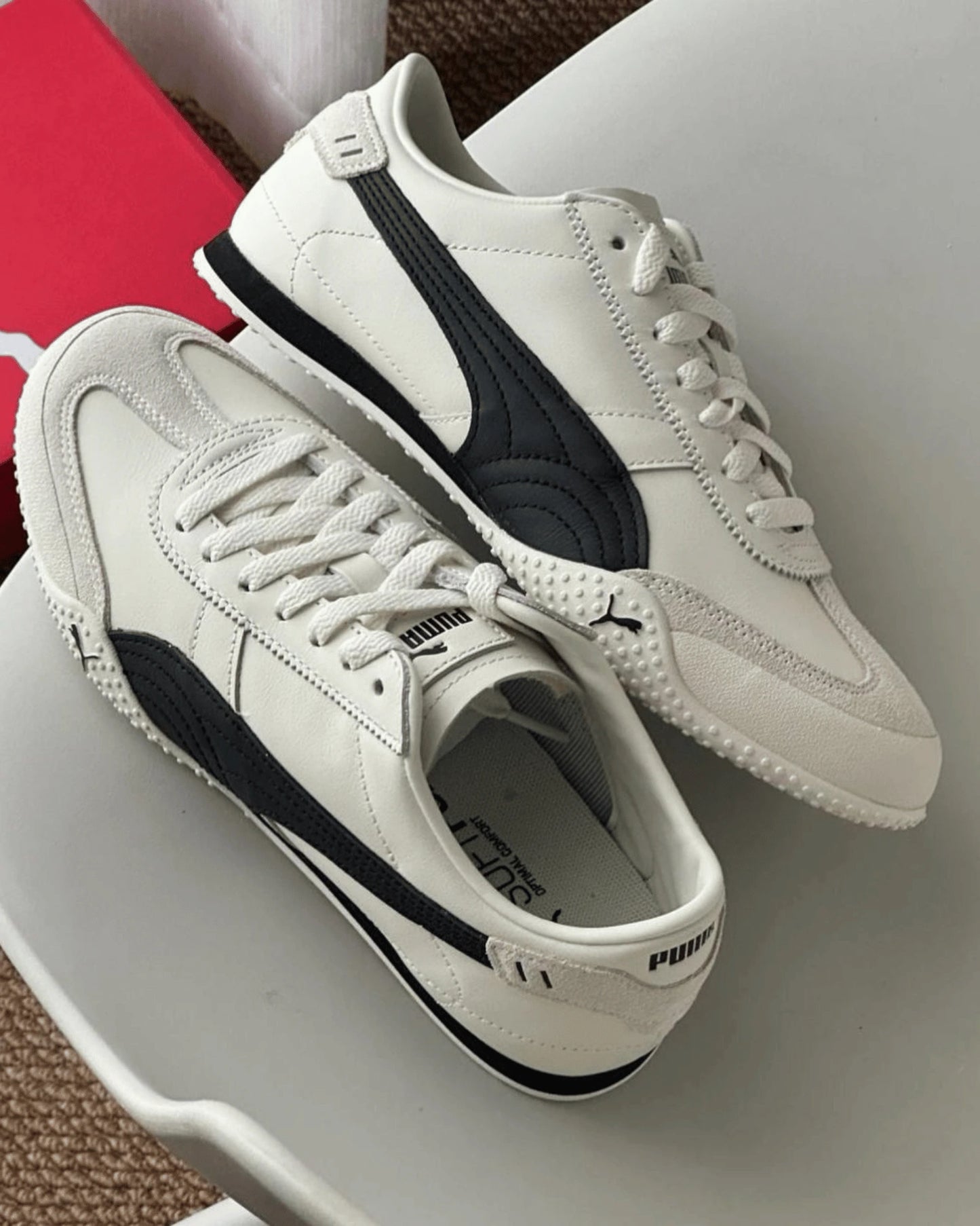 PUMA BELLA BEIGE HOMBRE
