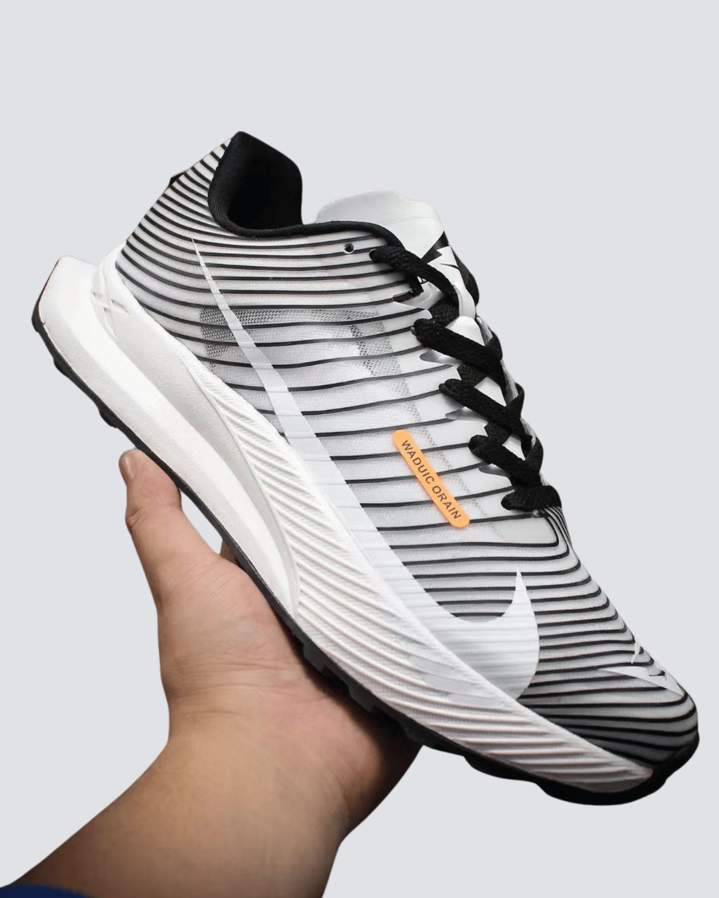 NIKE WADUIC ORAIN BLANCO NEGRO