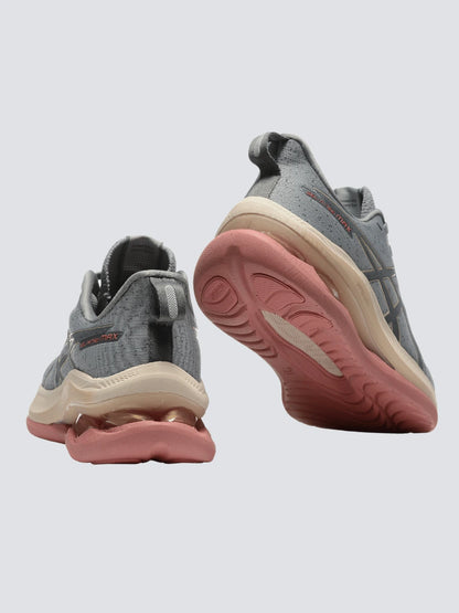 ASICS GEL-KINSEI MAX GRIS ROSADO MUJER