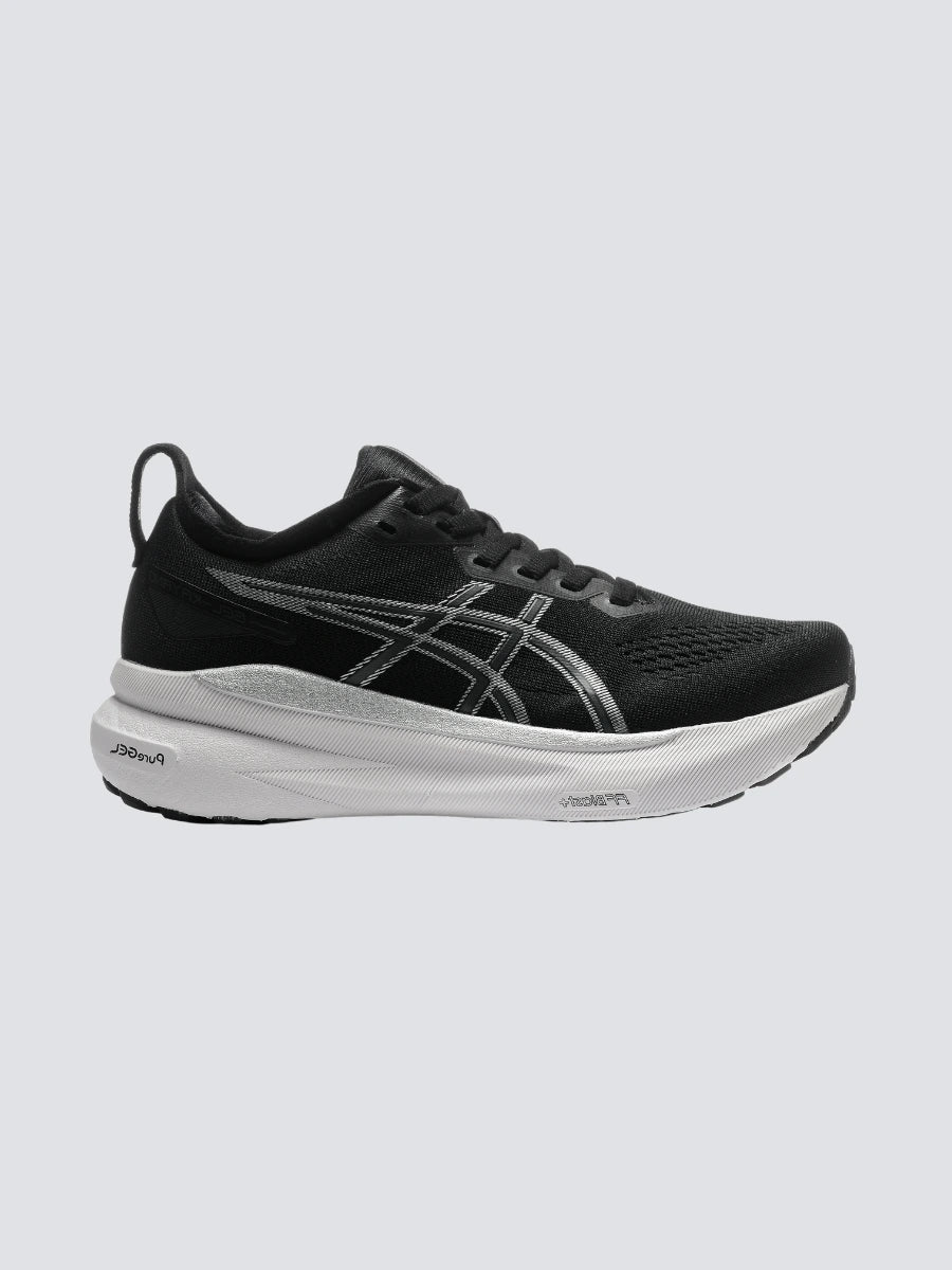 ASICS GEL- KAYANO NEGRO BLANCO MUJER O NIÑO