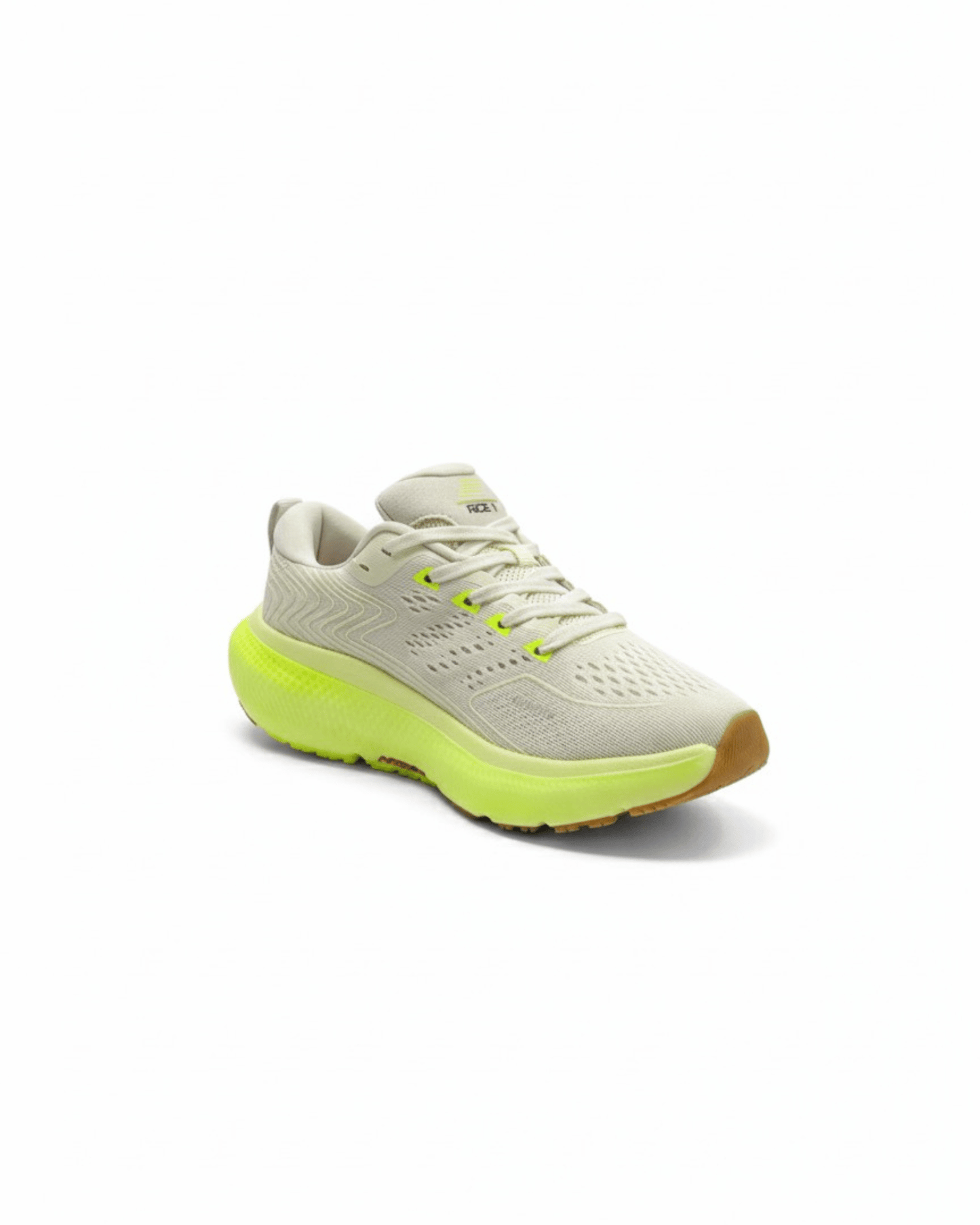 TENIS SKECHERS RIDE 11 GRIS VERDE NEON