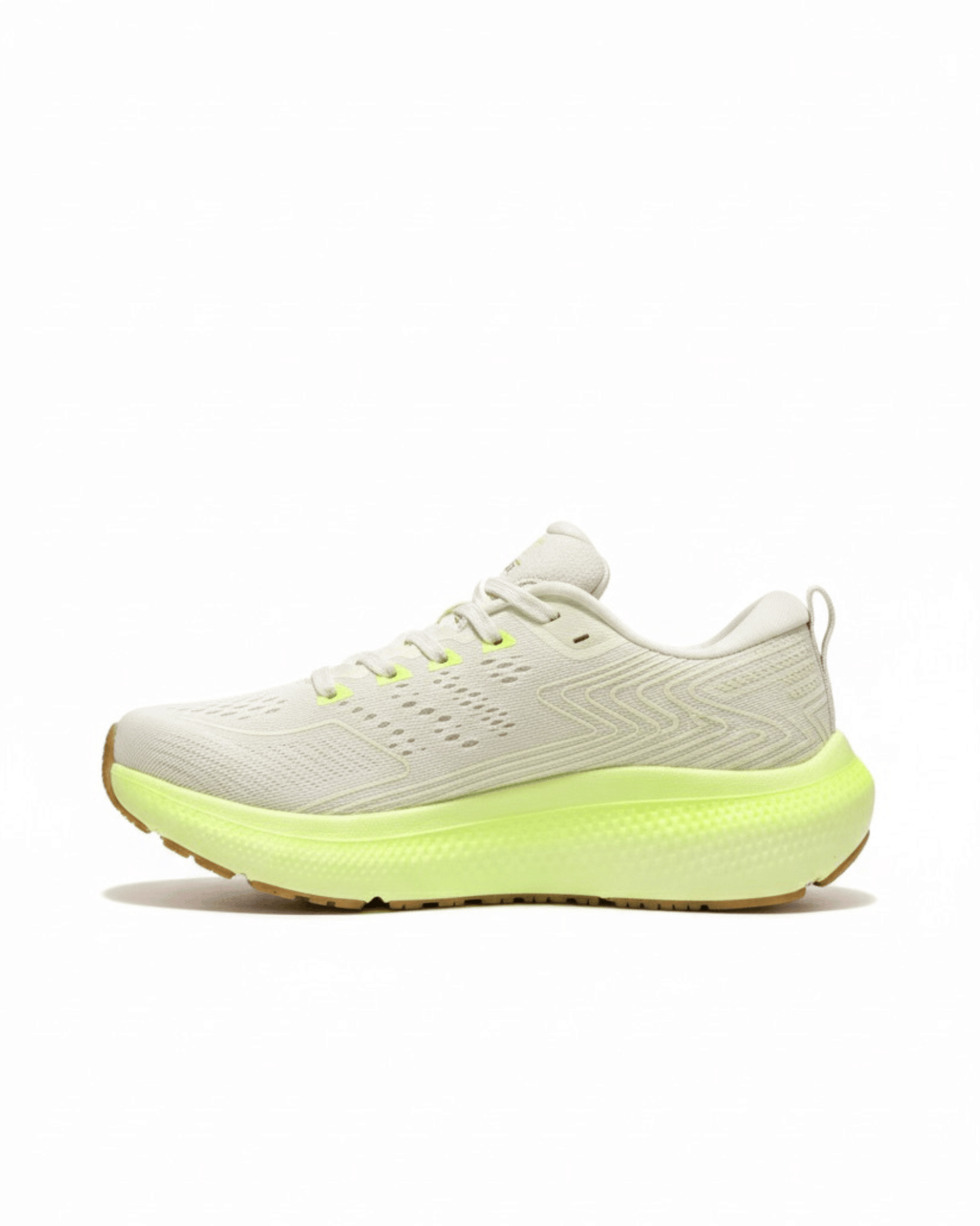 TENIS SKECHERS RIDE 11 GRIS VERDE NEON