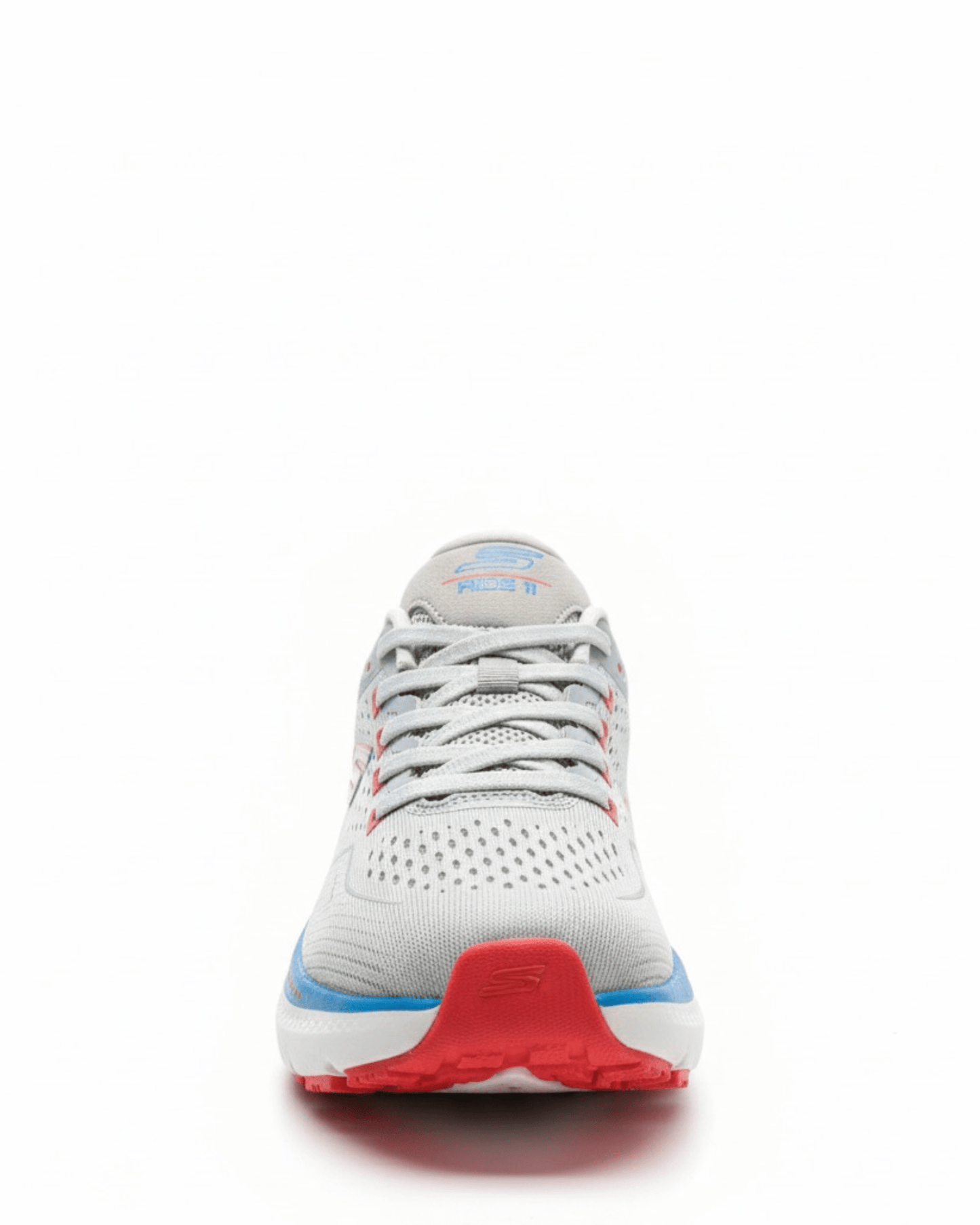 TENIS SKECHERS RIDE 11 GRIS AZUL ROSADO
