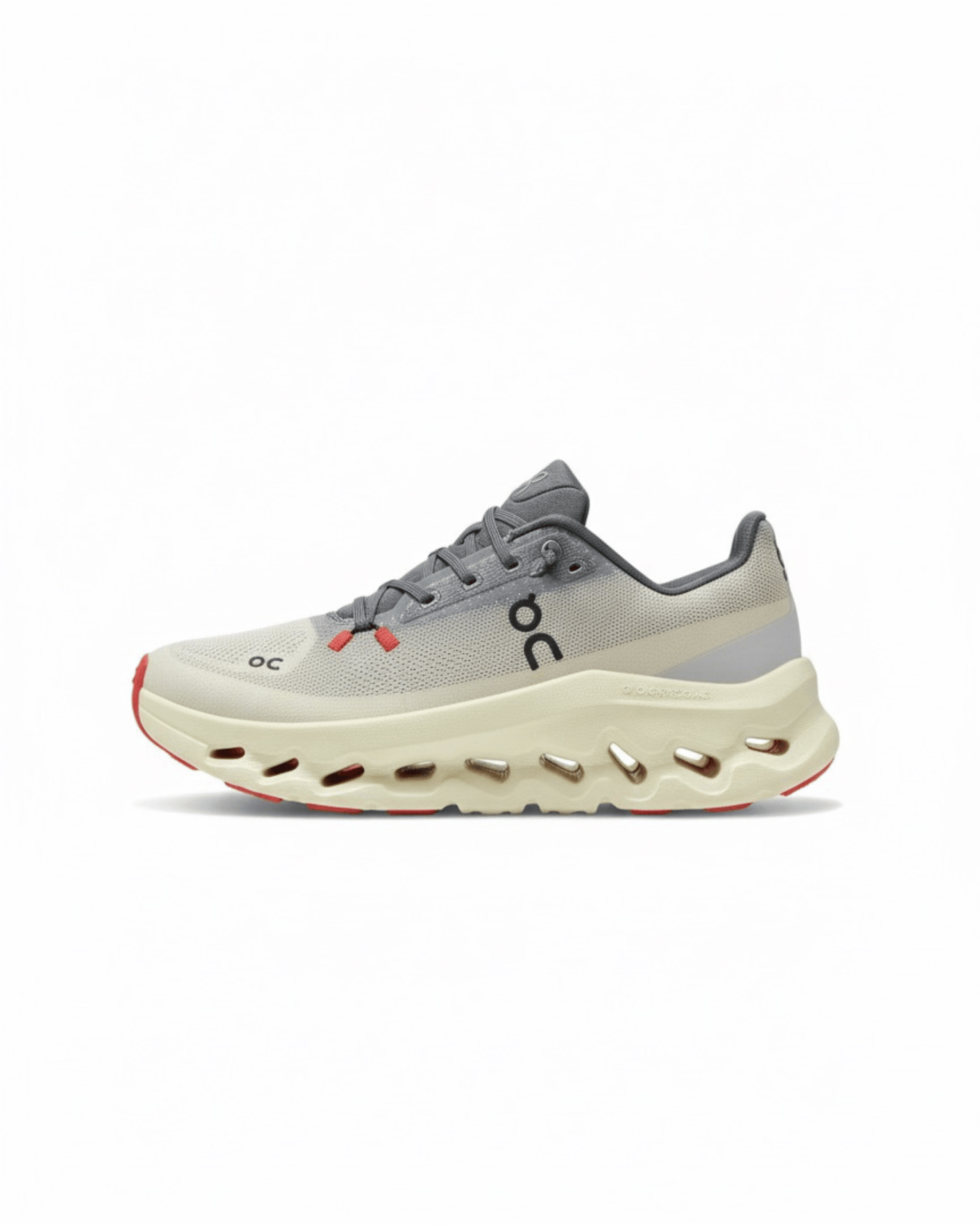 ZAPATO ON CLOUD BIGE GRIS