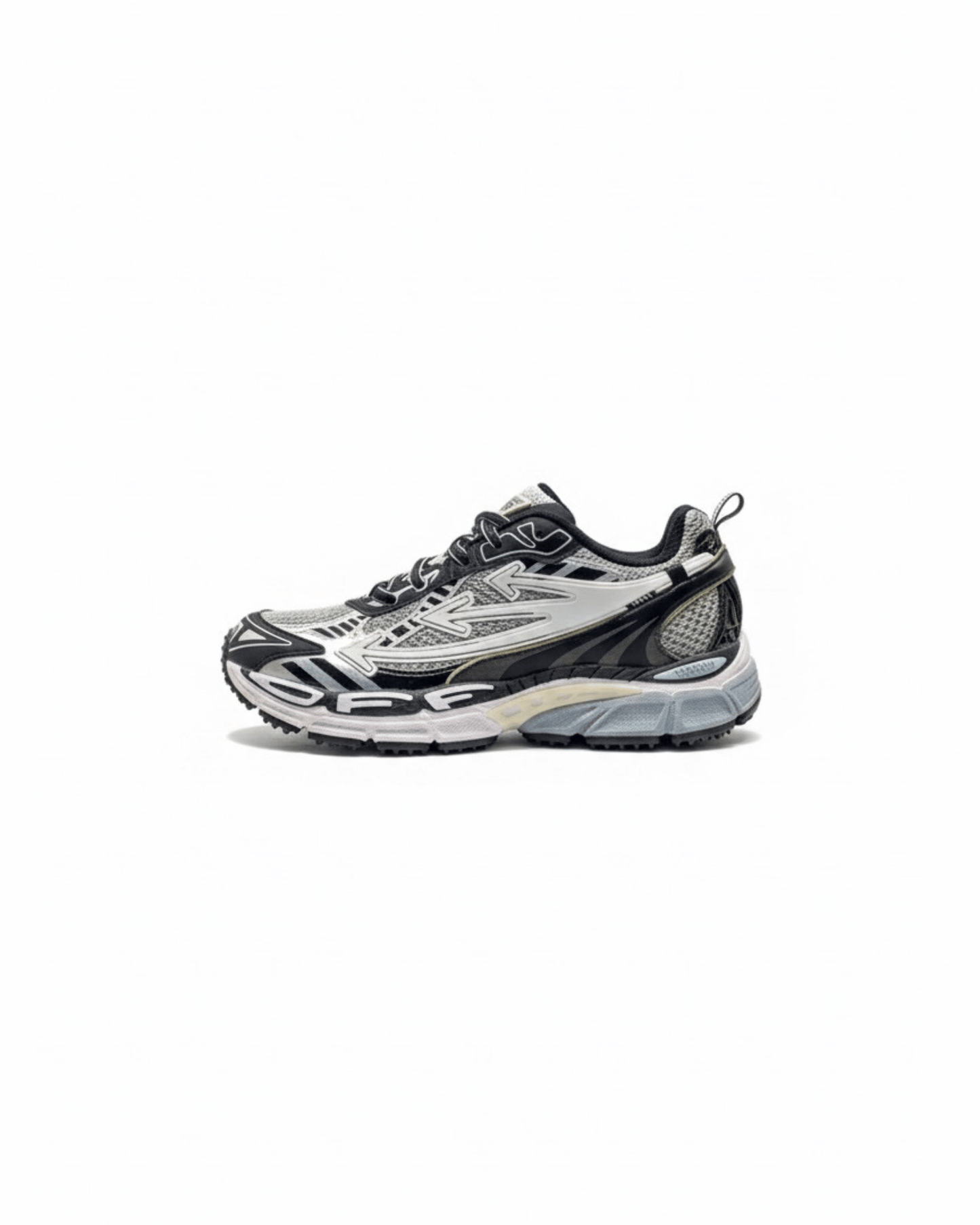 ZAPATO NIKE OFF WHITE NEGRO BLANCO