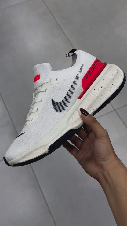 NIKE INVISIBLE 3 BLANCO NARANJA HOMBRE