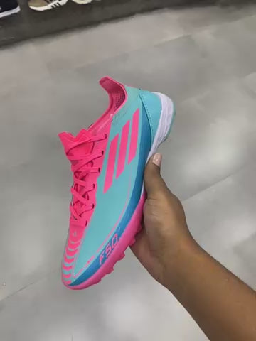 ADIDAS F50 VERDE FUCSIA MUJER O NIÑO