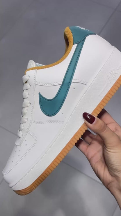 NIKE FORCE ONE BEIGE VERDE