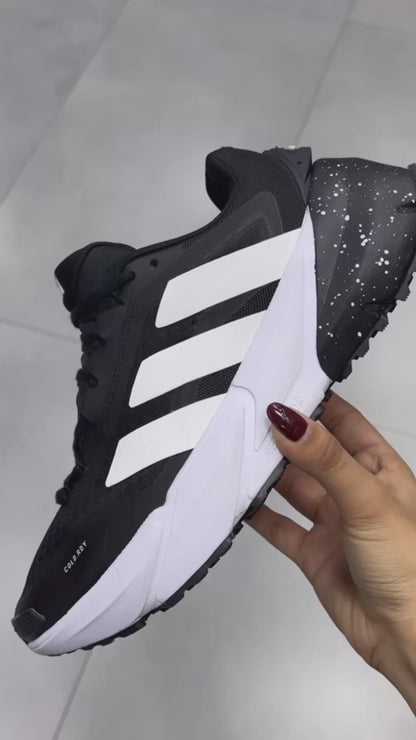 ADIDAS ADISTAR NEGRO BLANCO MUJER O NIÑO