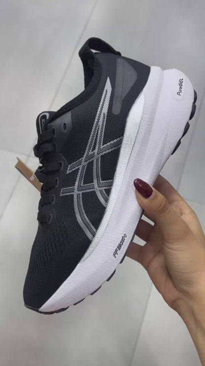 ASICS GEL- KAYANO NEGRO BLANCO MUJER O NIÑO